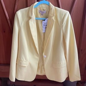 Yellow Women’s Blazer Size 6